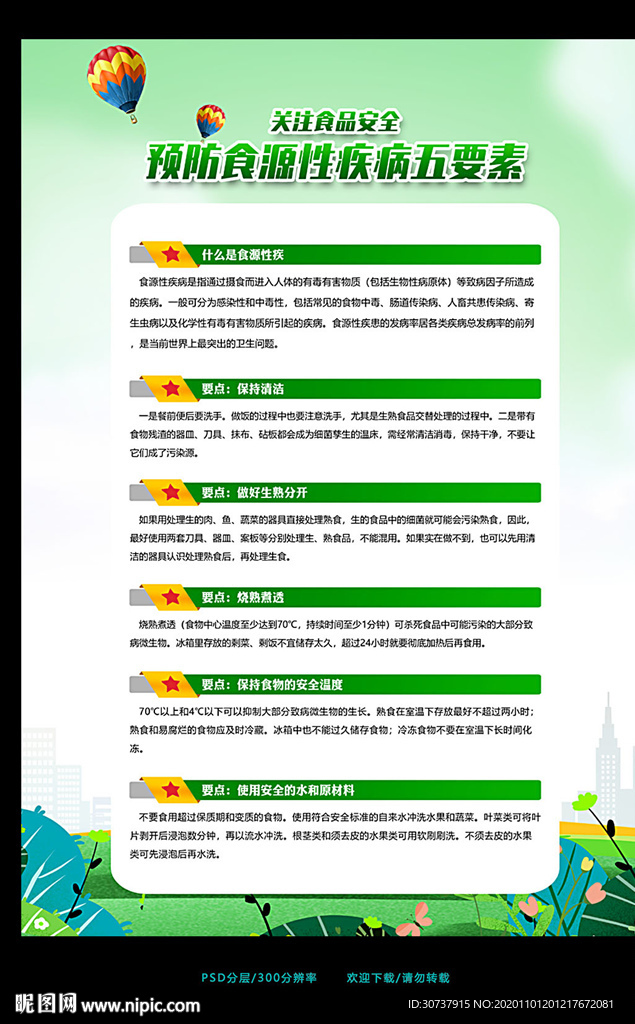 认识与预防食源性疾病