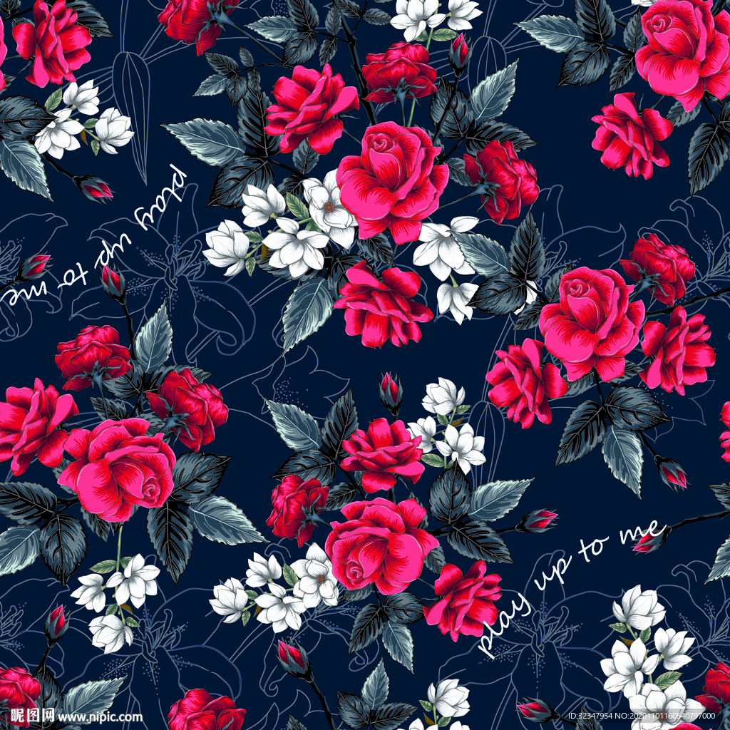 玫瑰花and栀子花