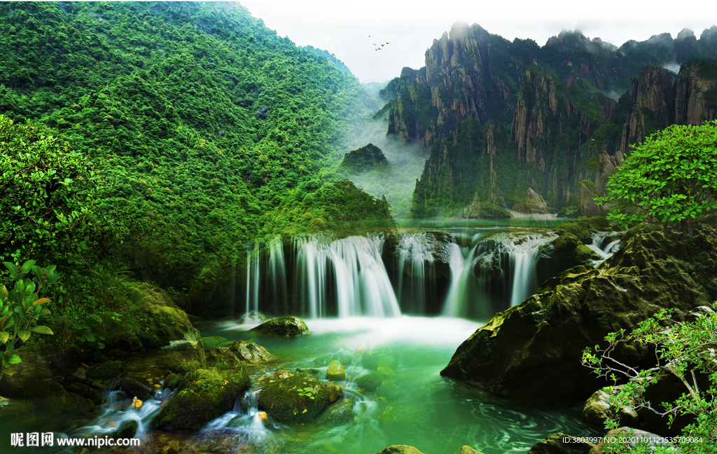 山水风景画