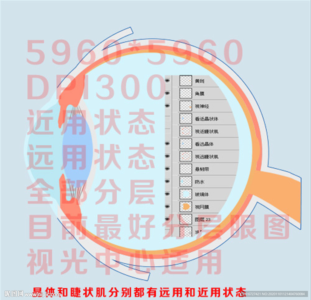 分层眼图