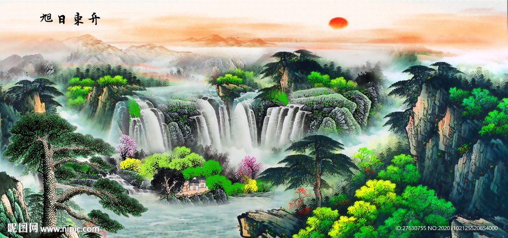 山水画国画