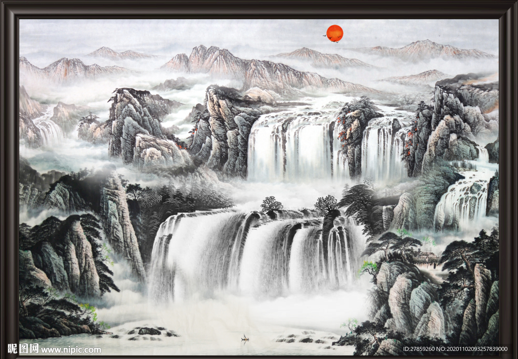 国画山水国画山水国画