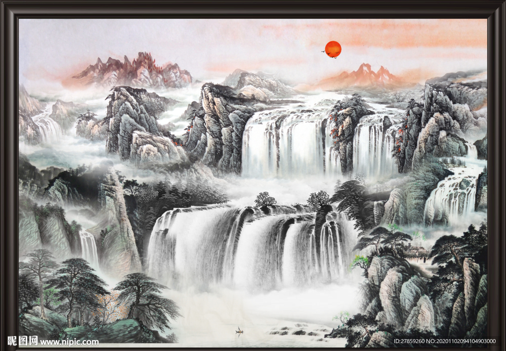 国画山水国画山水国画