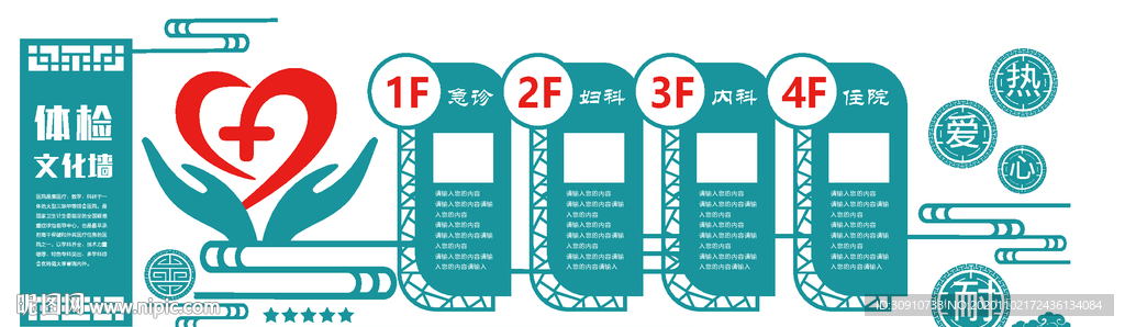 中医馆 国医堂 文化墙 中医文