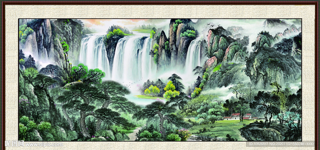 山水画