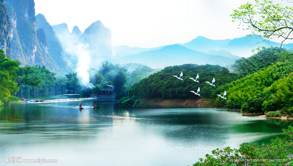 山水风景画