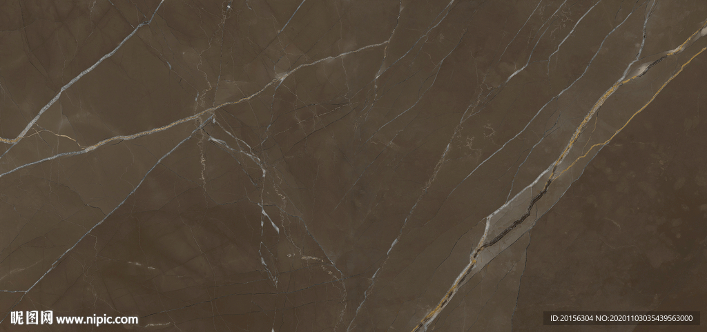 棕色白根大理石瓷砖设计通道分色