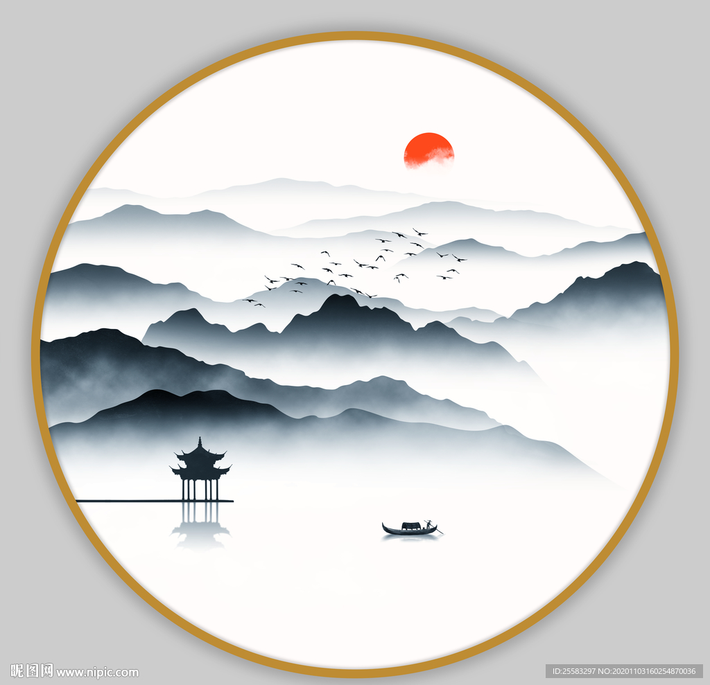 禅意山水