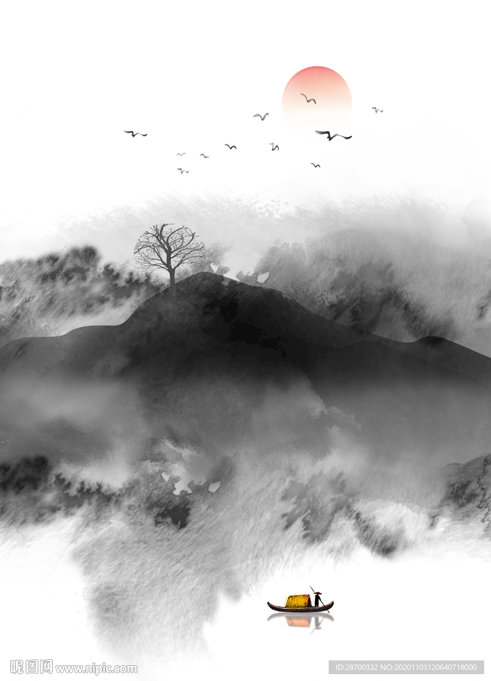山水装饰画