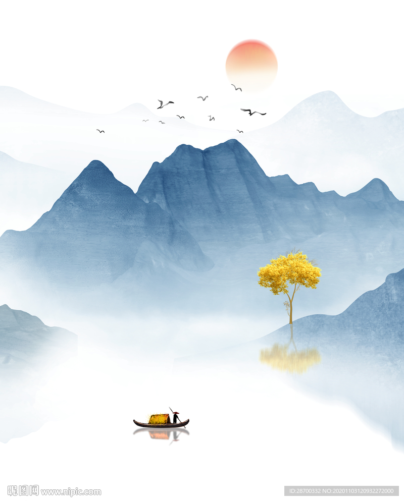 意境山水装饰画
