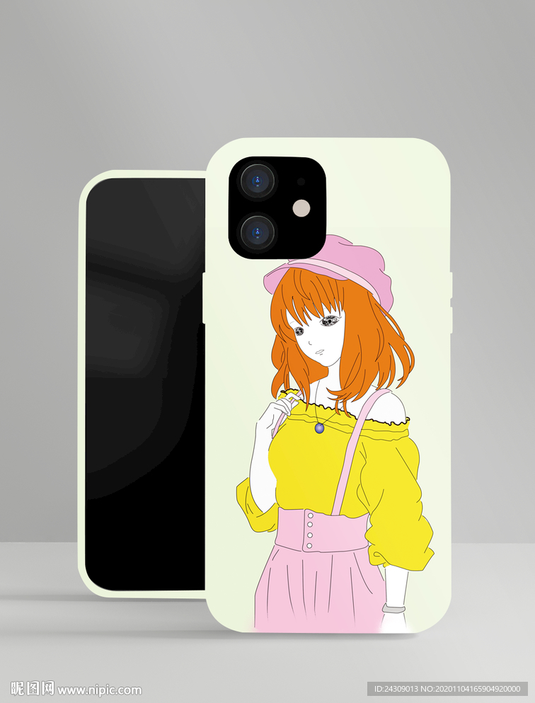 手机壳  女孩