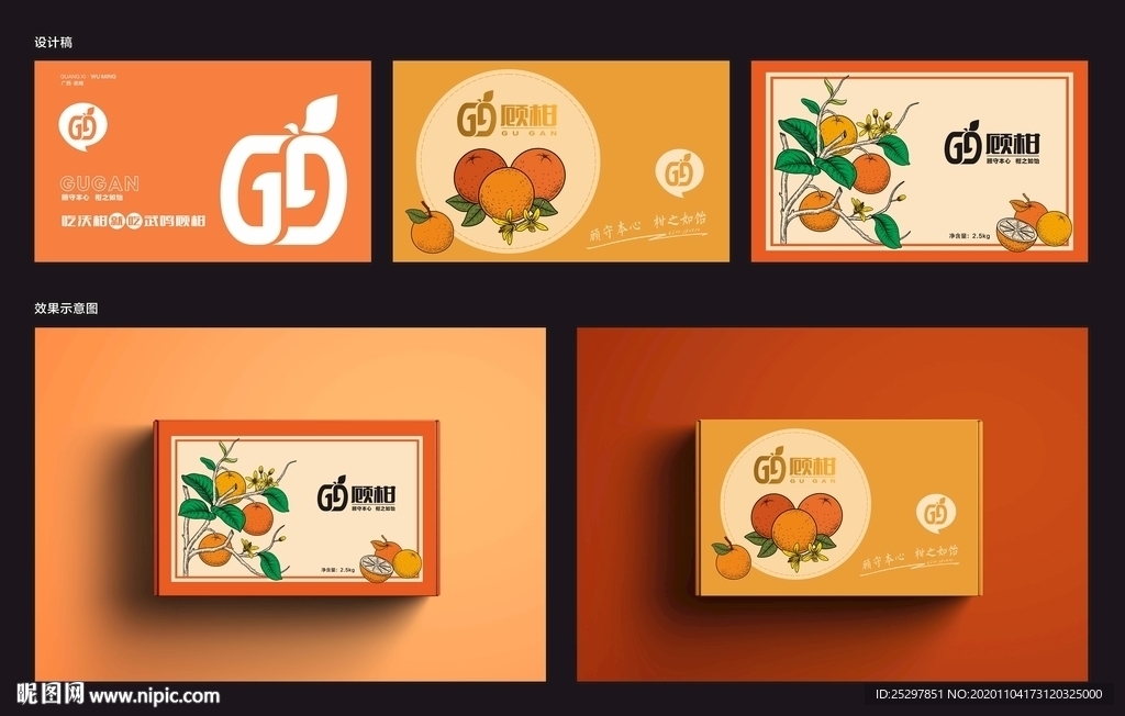 柑橘 包装设计