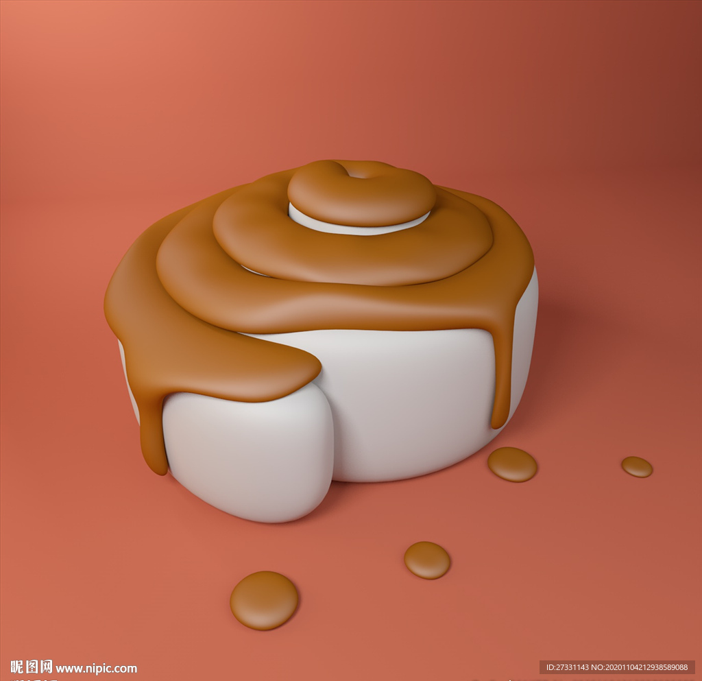食物模型 c4d模型 食物素材