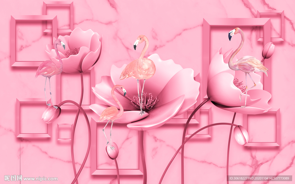 网红北欧背景墙