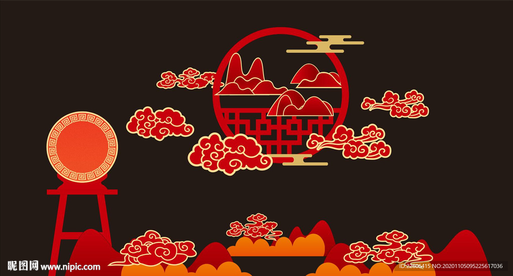 春节祥云美陈