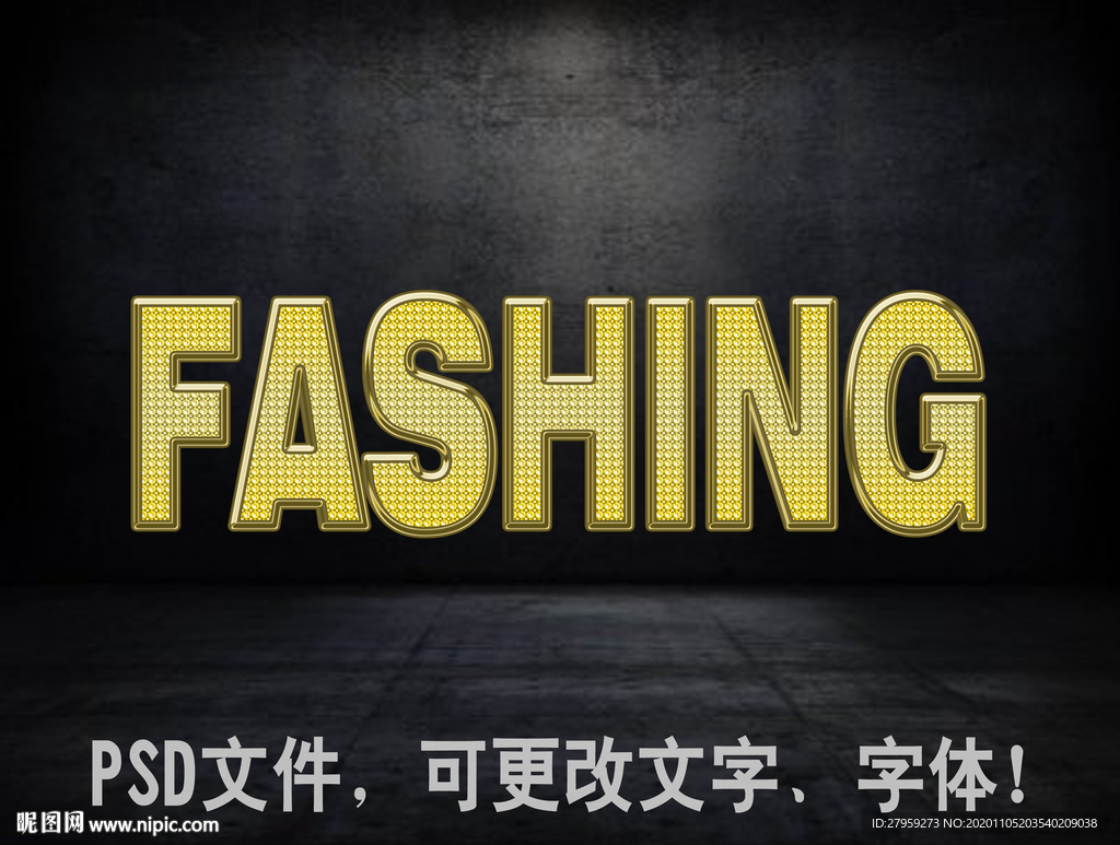 金属字效果金属字母效果