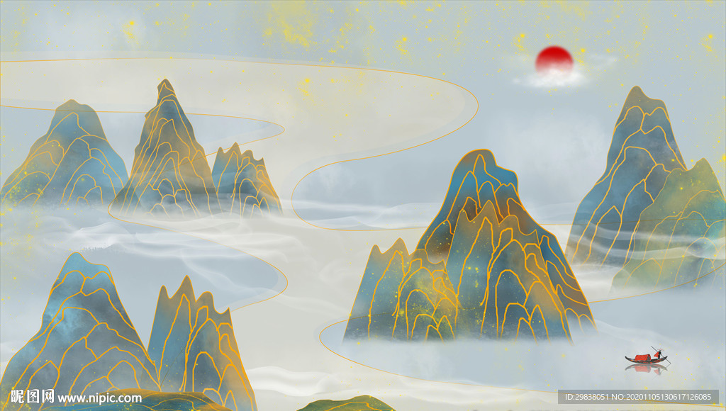 水墨山水