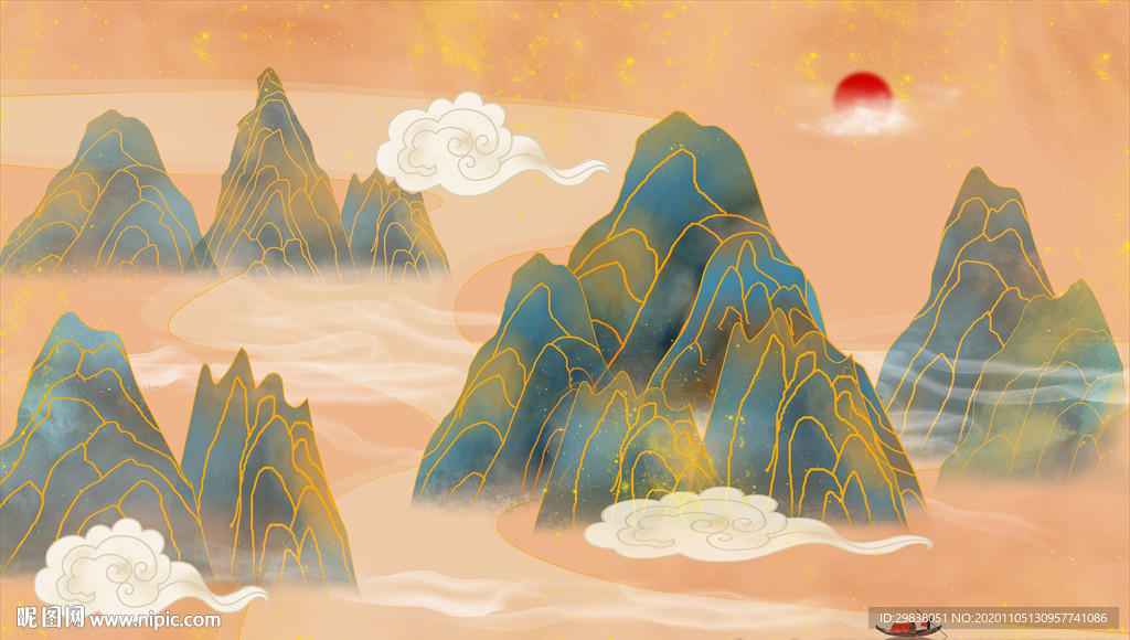 水墨山水