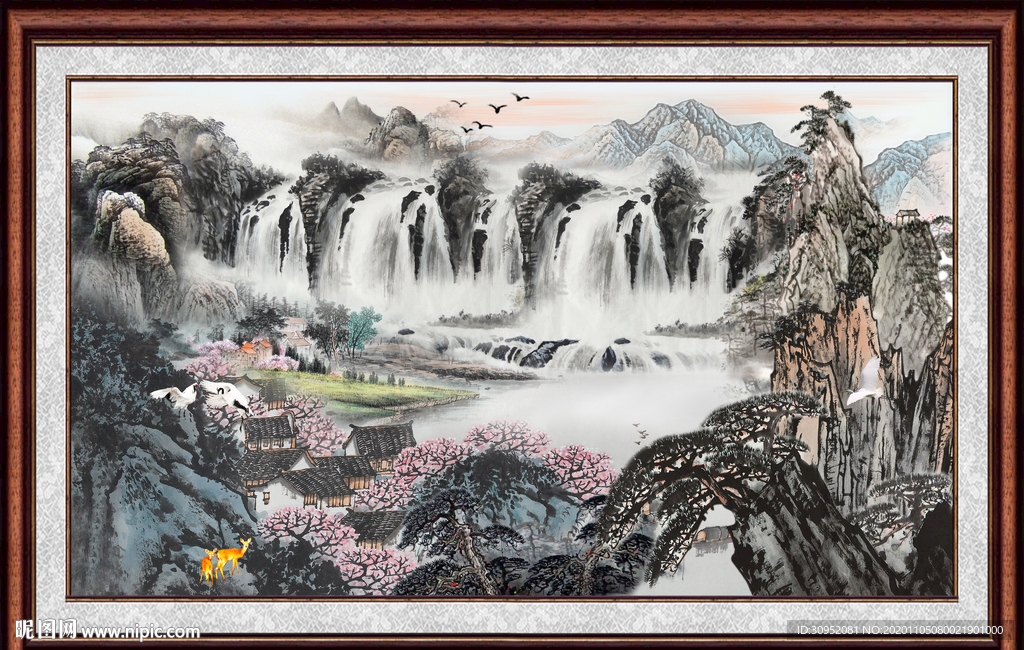 国画山水