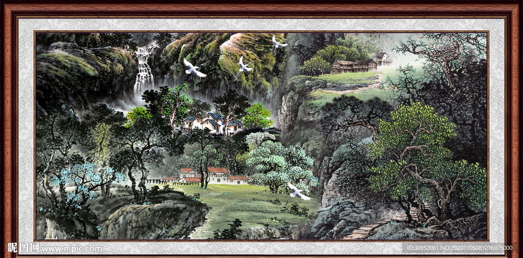 国画山水
