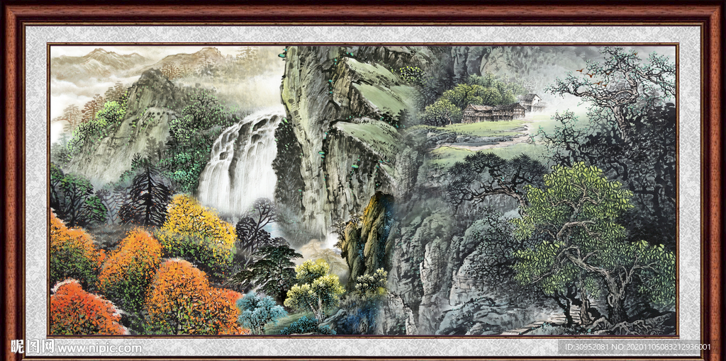 国画山水