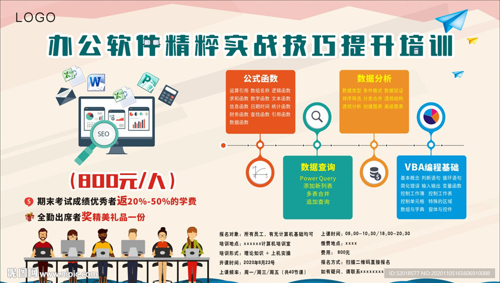 办公软件海报