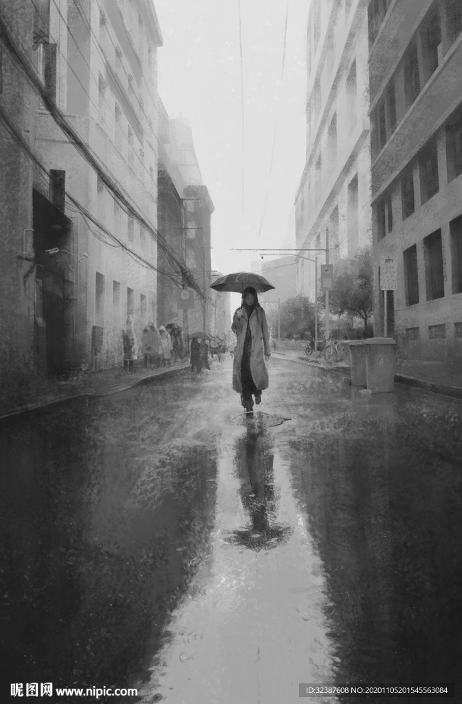 下雨天