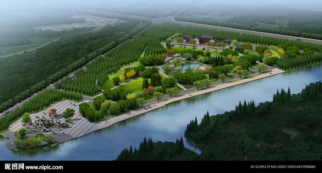 景观园林分层psd