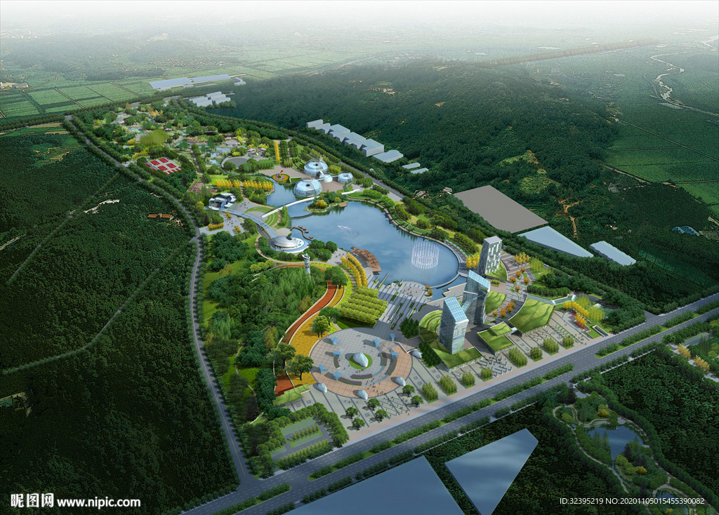 景观园林分层psd