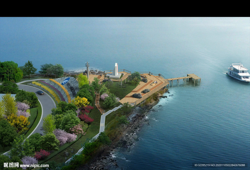 园林景观分层psd