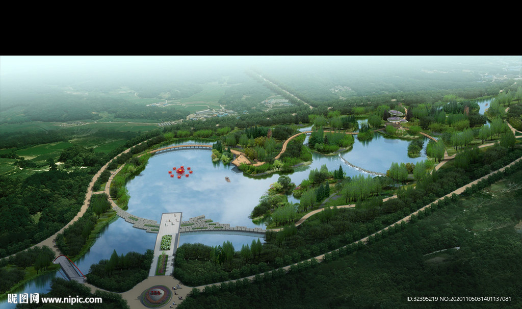 园林景观分层psd