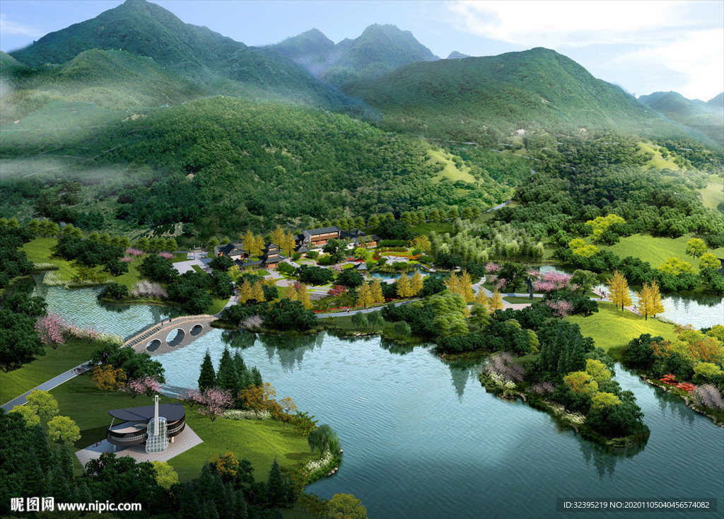 园林景观分层psd