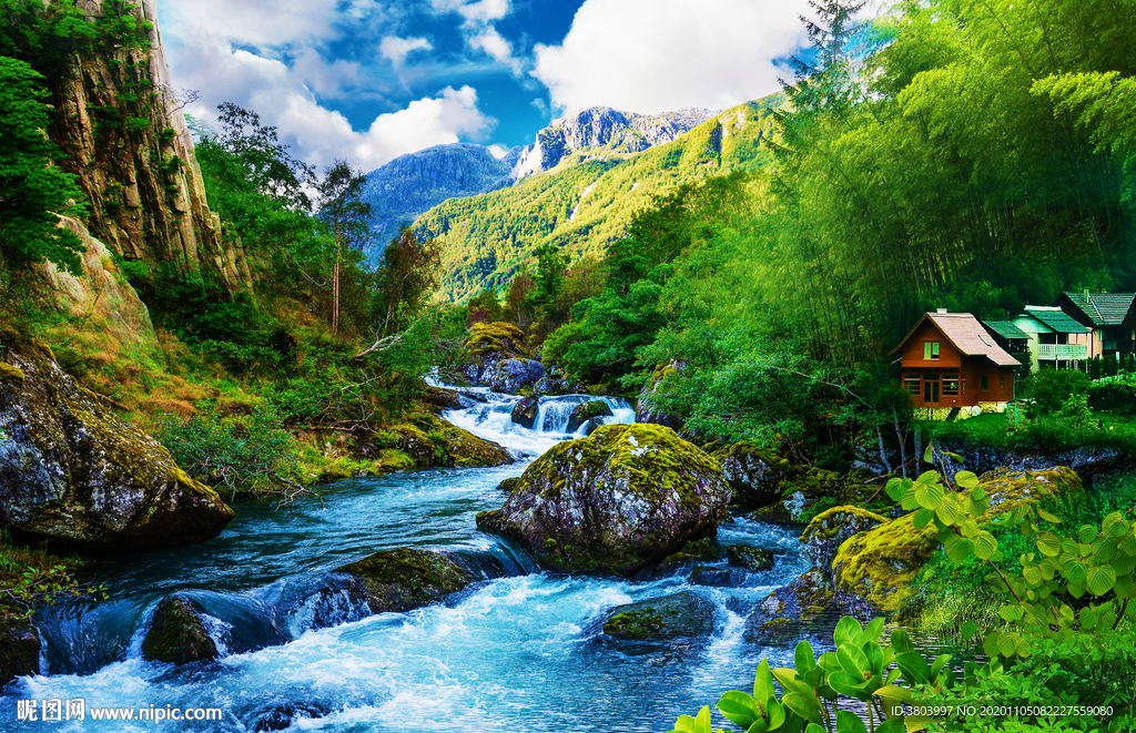 山水画 山水风景画