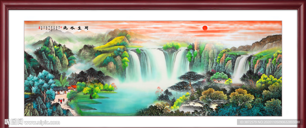 山水画 水墨山水画 意境山水画