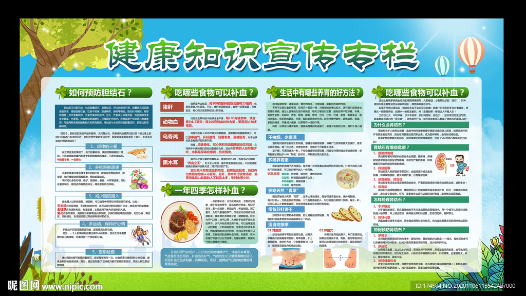 健康养生知识宣传专栏