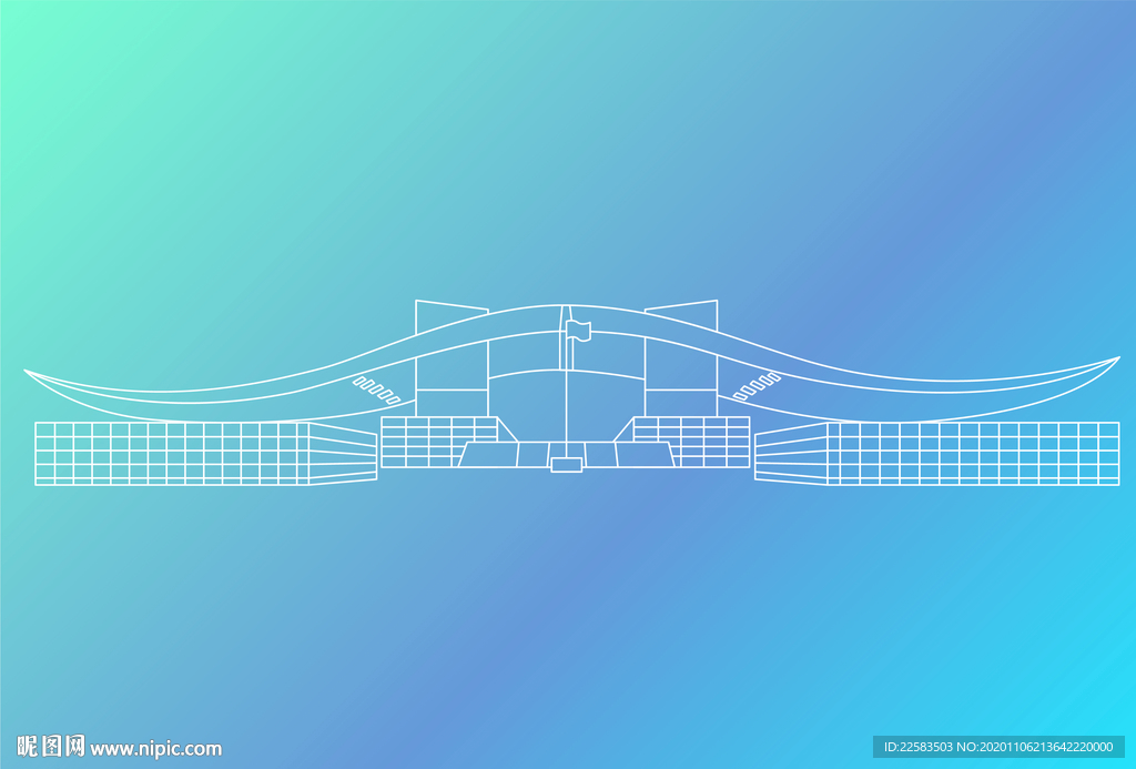 深圳会展中心一线城市地标建筑