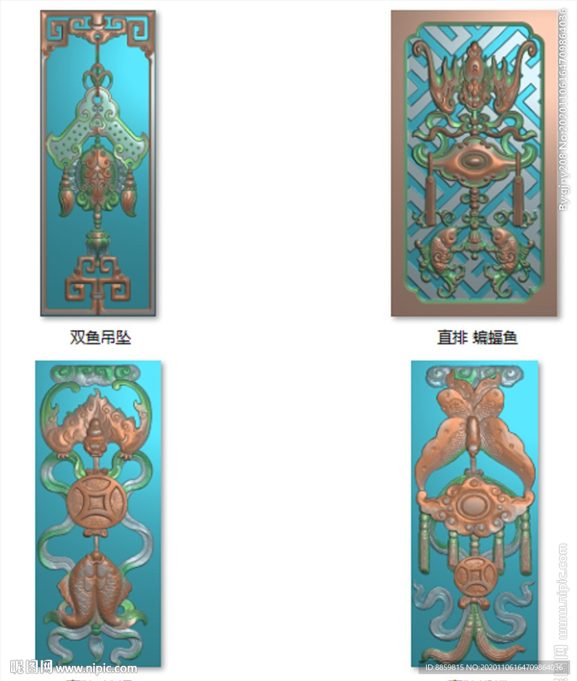 扫描图 STL蝙蝠 深雕 精雕