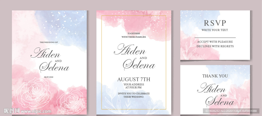 订婚礼迎宾水牌开业海报背景