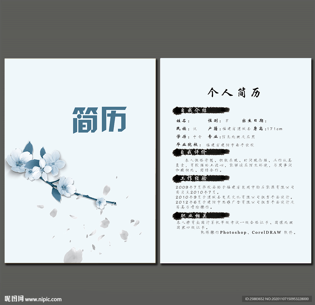 个人简历