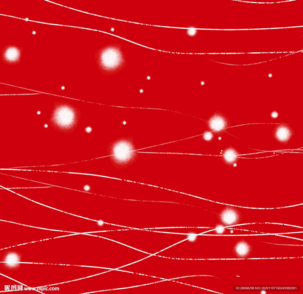 手绘雪景背景元素