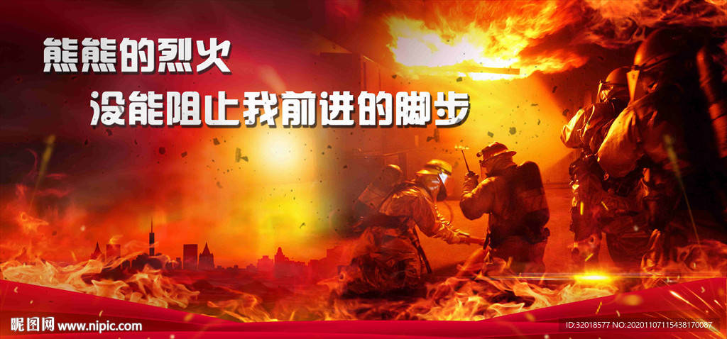 消防展板 消防安全