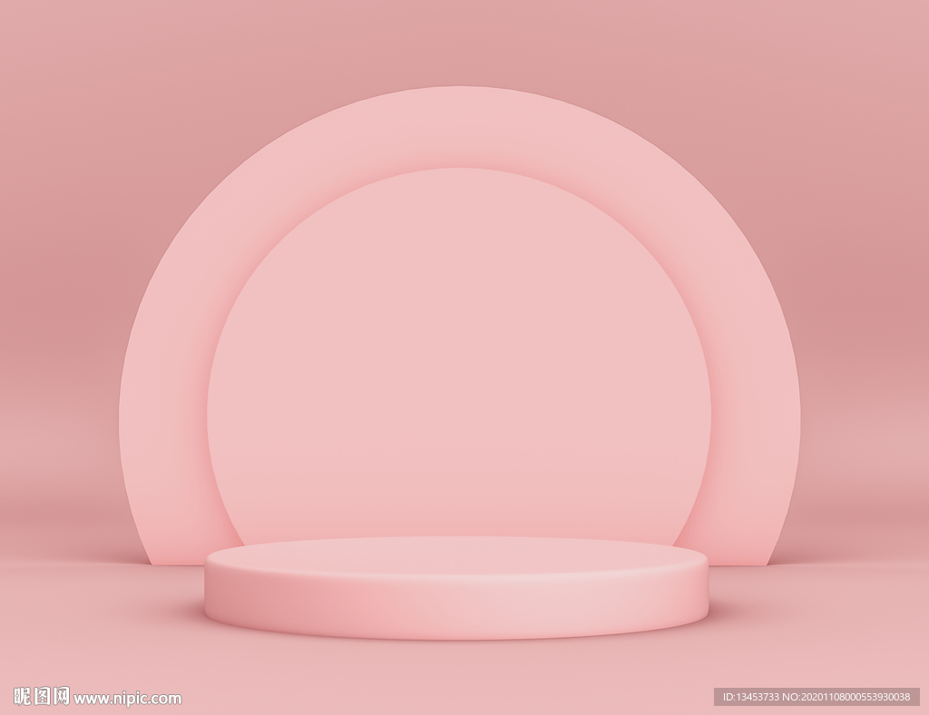 粉红色3D背景