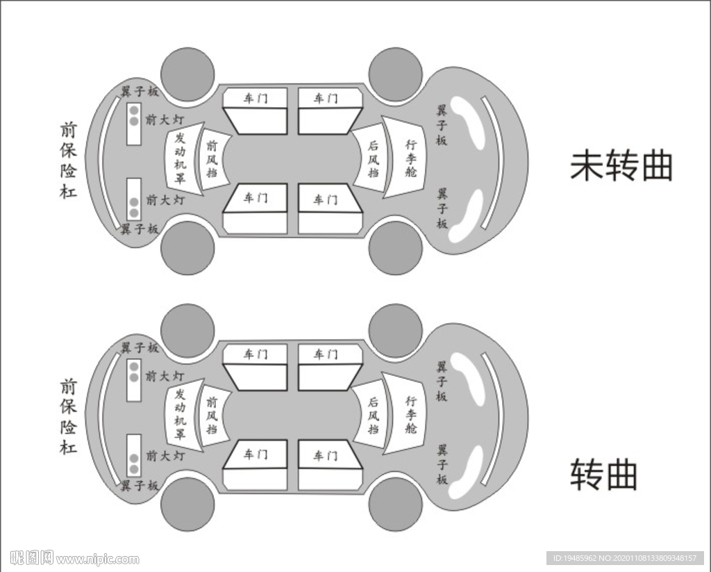 车视图 结构图
