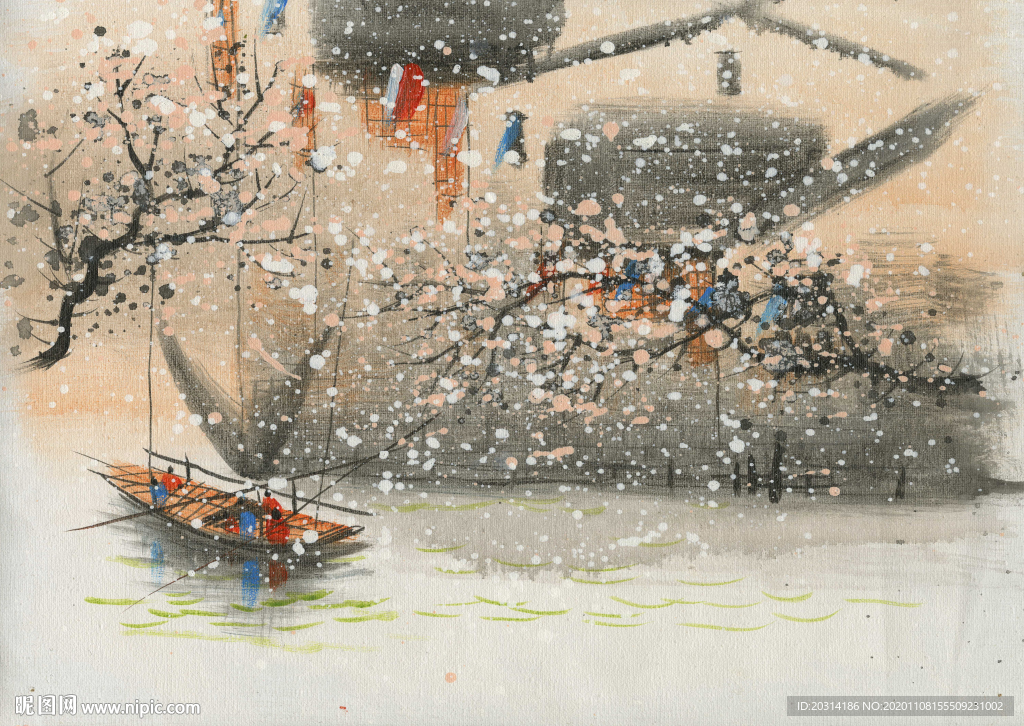 水乡装饰画