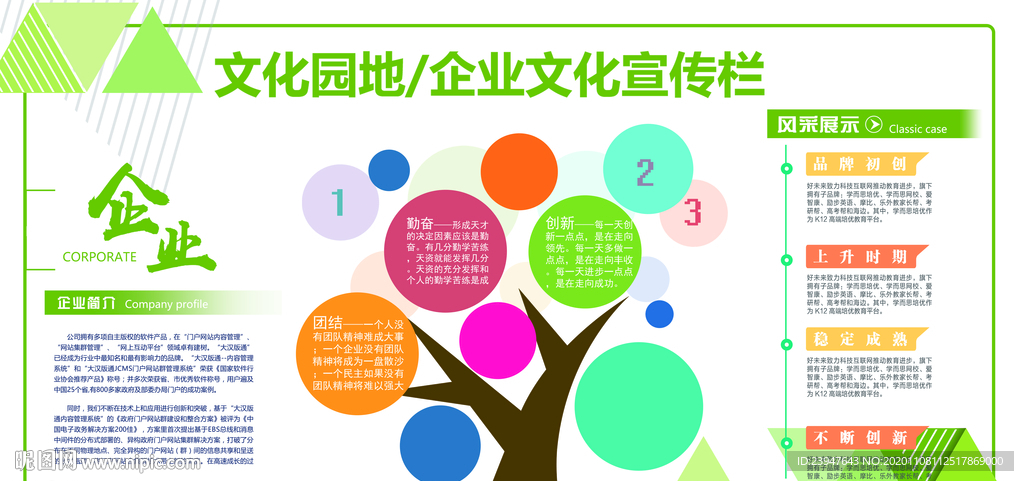 企业文化 公司背景 形象墙