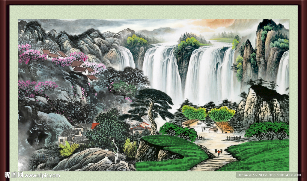 山水画