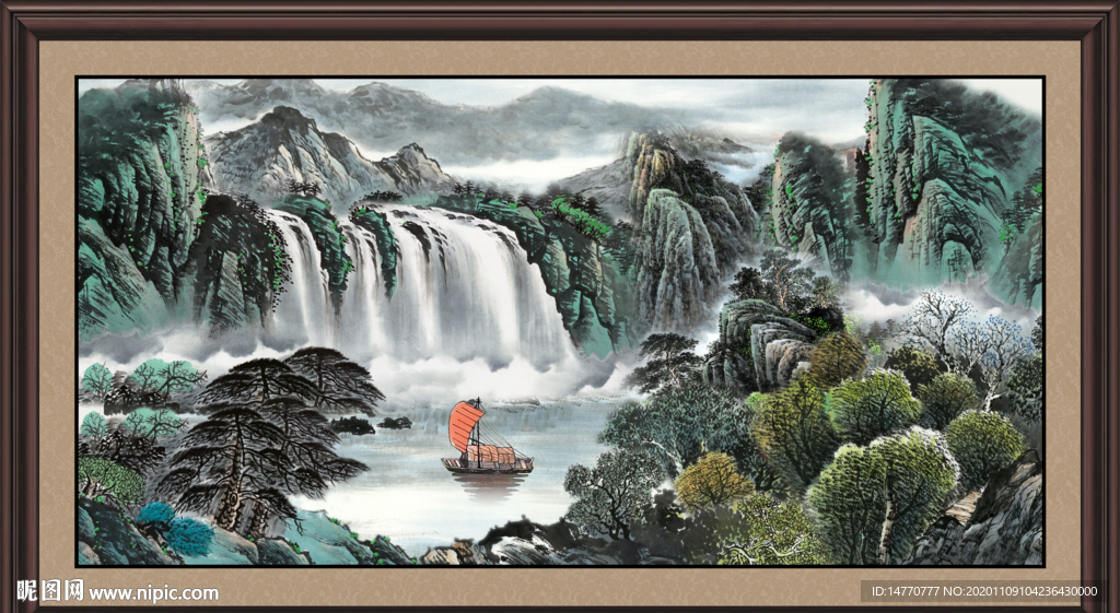 山水画