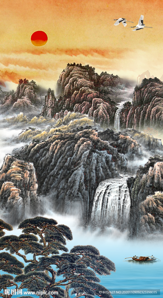 水墨山水