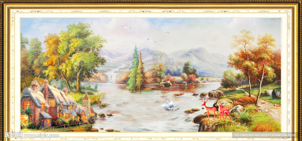风景油画