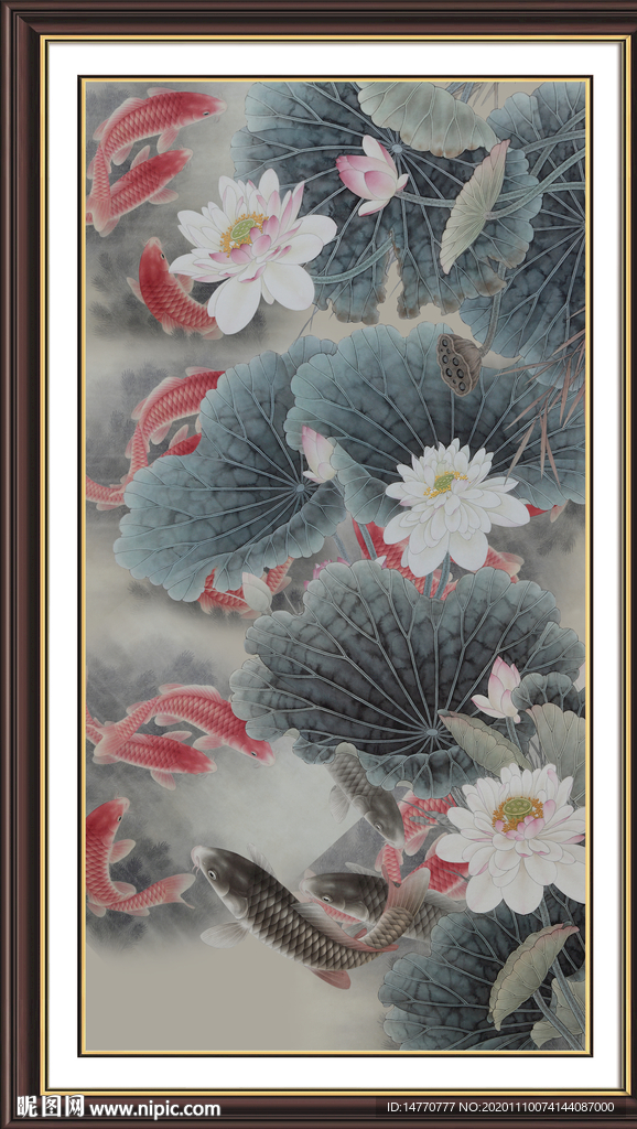 荷花图